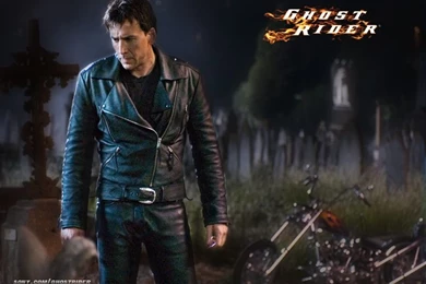 Nicolas Cage   Nicolas Cage In Ghost Rider Wallpapers 2 800x600
