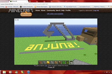 Anjunabeats Logo Made In Minecraft   Open Chat   Anjunabeats Forums