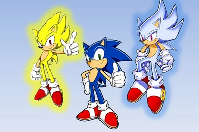 DeviantArt: More Like Sonic, Super Sonic And Hyper Sonic Wallpapers ...