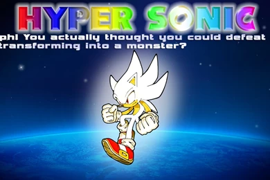 DeviantArt: More Like Hyper Sonic Wallpapers By SonicBlueBlur94