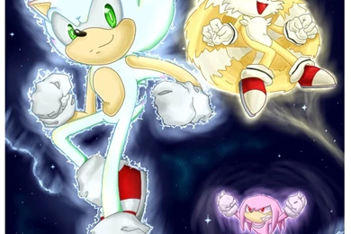 Sonic Nebula Hyper Sonic Returns By Midowko On DeviantArt