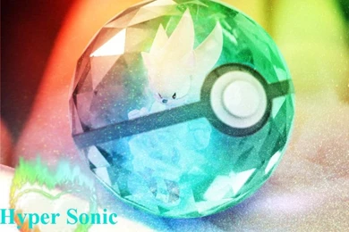 DeviantArt: More Like Hyper Sonic Pokeball By Blazestar39503