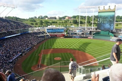 Kauffman Stadium, Section 427, Home Of Kansas City Royals