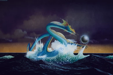 Dragons Roger Dean Asia Album Covers Wallpapers