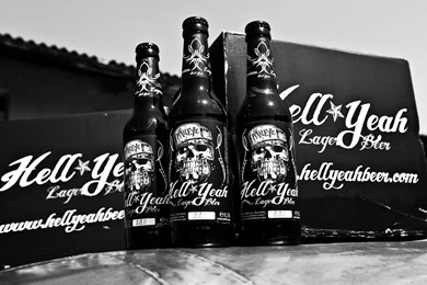 HELL YEAH BEER Poster Dark Skull F Wallpapers