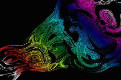 Rainbow Liquid Wallpapers   Abstract Wallpapers