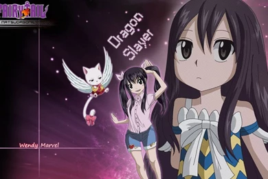 DeviantArt: More Like Fairy Tail Wallpapers Wendy By NatsuDrgonil