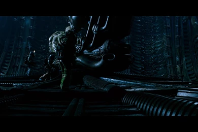 Chess Aliens Vs Predator Movie Artwork