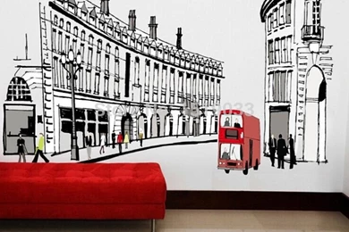 Aliexpress.com : Buy Roman Street Wallpapers Paste From Reliable ...
