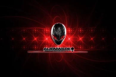 Red Wallpapers Alienware Logo