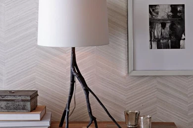 Seabrook Herringbone Wallpapers : Front + Main