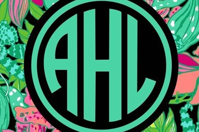 Lilly Pulitzer Monogram iPhone Wallpaper! Choose From Lots Of ...