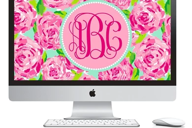 Popular Items For Monogram Computer On Etsy