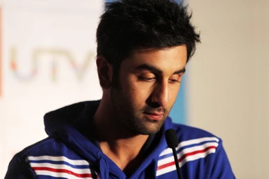 Ranbir Kapoor Blue T shirt Photo And Wallpapers
