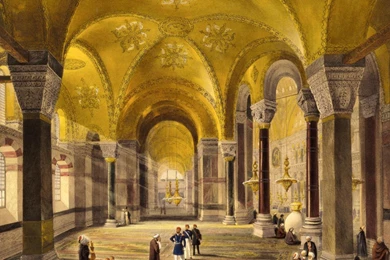 HAGIA SOPHIA WALLPAPER   (