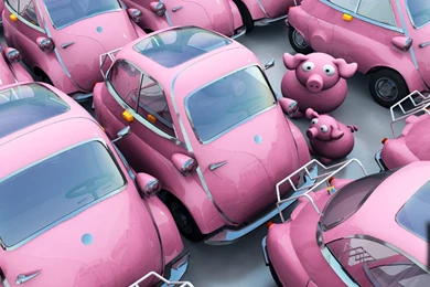 3D Archigraphs Creative Pink Wallpapers   HD Wallpapers 77672