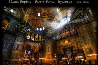 Religious: Haghiasophia Istanbul Turkei Ayasofya Mosque Turkey ...