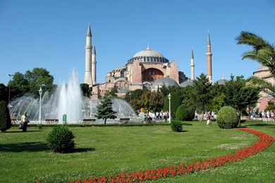 Hagia Sophia Turkey With The Parkview Wallpapers And Images ...