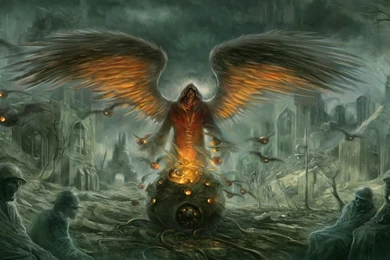 Angel Of Death Wallpapers   Fantasy Wallpapers