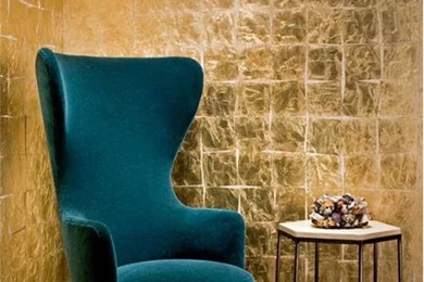 Gilded Cloth From Maya Romanoff