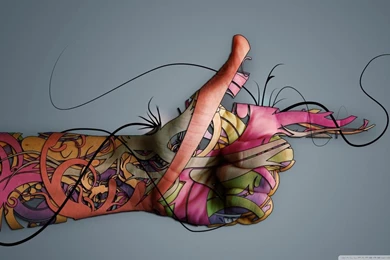 Creative Hand HD Desktop Wallpapers : High Definition : Fullscreen ...