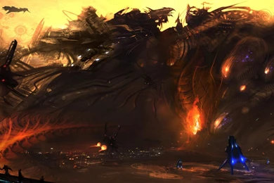 Aliens Fantasy Artwork For Dual Monitor Image HD Wallpapers ...