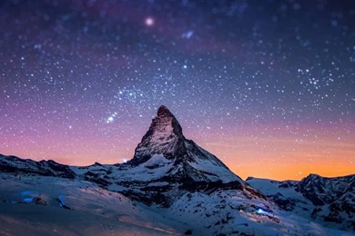 Nigth Mountain iPad 1 & 2 Wallpapers