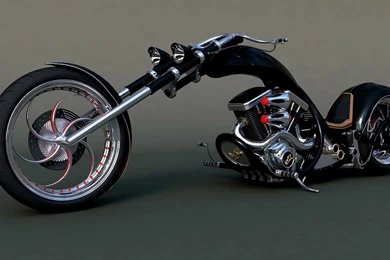 Custom Motorcycle Chopper Wallpapers