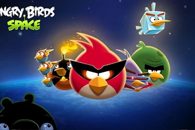 Angry Birds Space Desktop Wallpapers Collection