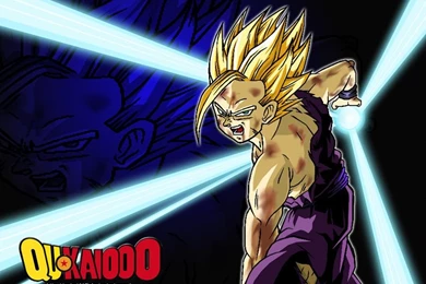 DBZ   SSJ2 Gohan Colored By Qukai415 On DeviantArt