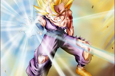 SSj2 Gohan   Full Power :Animation: By Moxie2D On DeviantArt