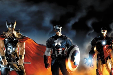 Thor, Captain America, Iron Man   The Avengers HD Amazing ...