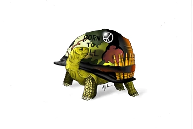 Full Metal Jacket Helmet Art By CartoonMatty On DeviantArt