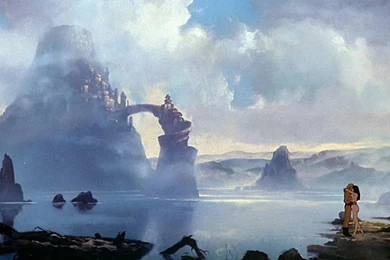 Gurney Journey: The Backgrounds For Fire And Ice