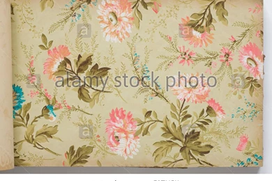 Page From A Wallpapers Sample Book Stock Photo, Picture And Royalty ...