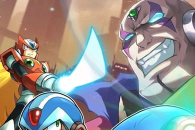 Mega Man Cartoon iPhone Wallpaper, iPhone 3G Wallpaper, Backgrounds ...