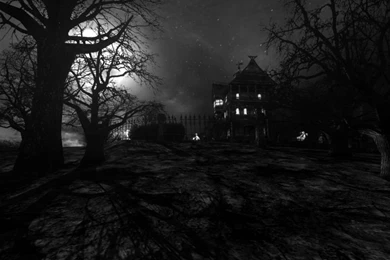 Haunted Evil Dark Night   1024x819 IWallHD   Wallpapers HD