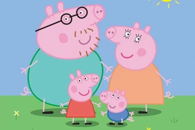Peppa Pig Family Vector