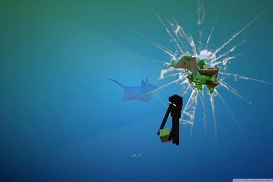 Xubuntu Minecraft HD Desktop Wallpapers : Widescreen