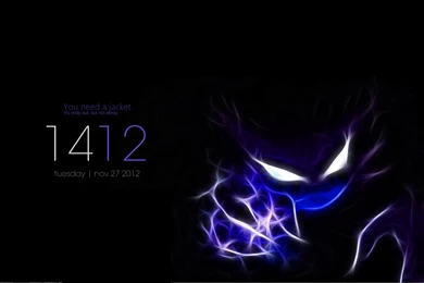 My New Desktop. Haunter Will Always Be My Favourite Pokémon. : Gaming