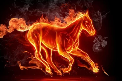 Fire Horse Awesome Wallpapers Hd 1080p   (
