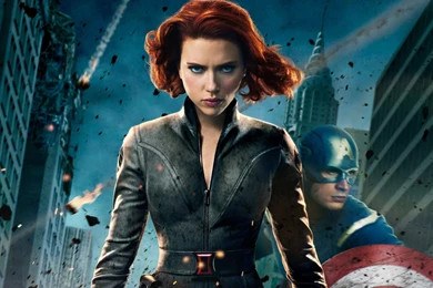 Black Widow In The Avengers Wallpapers