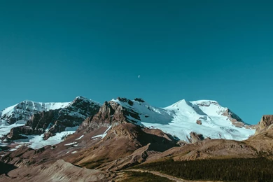 Mountain, Landscape, Nature, Freya, Snow, Canada, Elementary OS ...