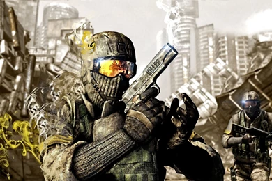 Battlefield Bad Company 2 Warrior Battle War Soldiers Military ...