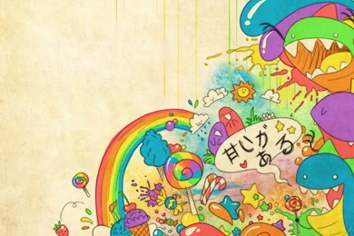 Colorful Figures Wallpapers   Artistic Wallpapers