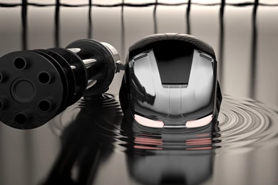 Full HD Wallpapers Iron Man Machine Gun Armor, Desktop Backgrounds ...