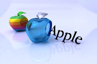Glass Apple Wallpapers