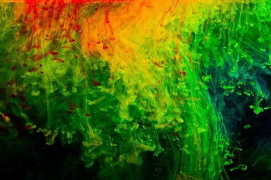 Abstraction Red Green Black Texture Wallpapers