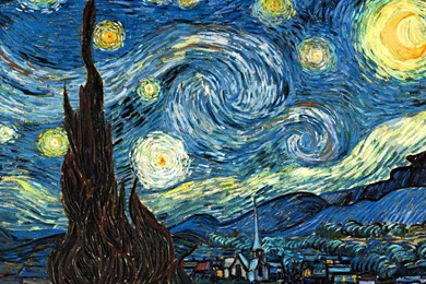 Starry Night, Vincent Van Gogh   Wallpapers