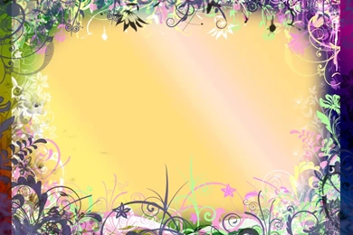 Free Shapes Vector Frame Backgrounds For PowerPoint Border And ...